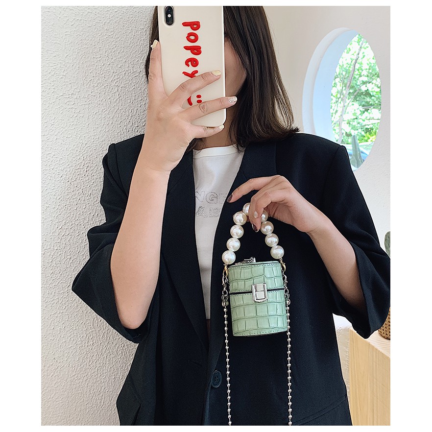 Túi hộp mini túi trống mini sang chảnh ulzzang hàn quốc TX20