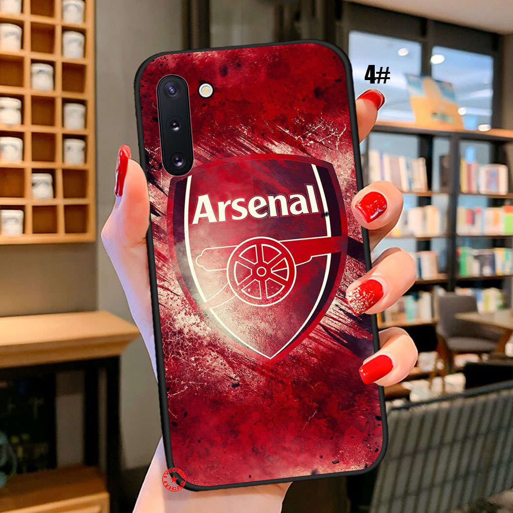 Ốp Điện Thoại Silicon Mềm Hình Fc Arsenal Eg13 Cho Samsung Galaxy A30s A20s A20e A10s A30 A20 A10 A9 A8 A7 Plus