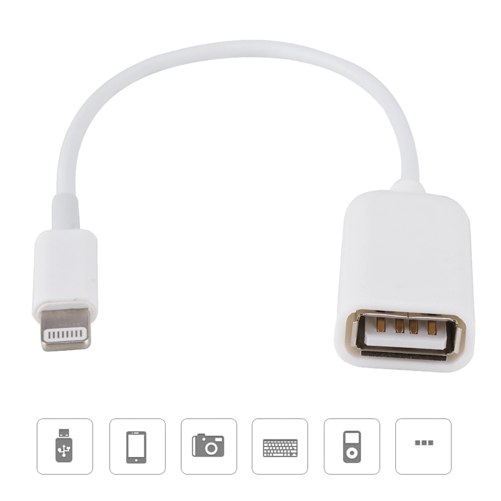 Dây Cáp Chuyển Đổi Micro USB Sang OTG Cho iPhone