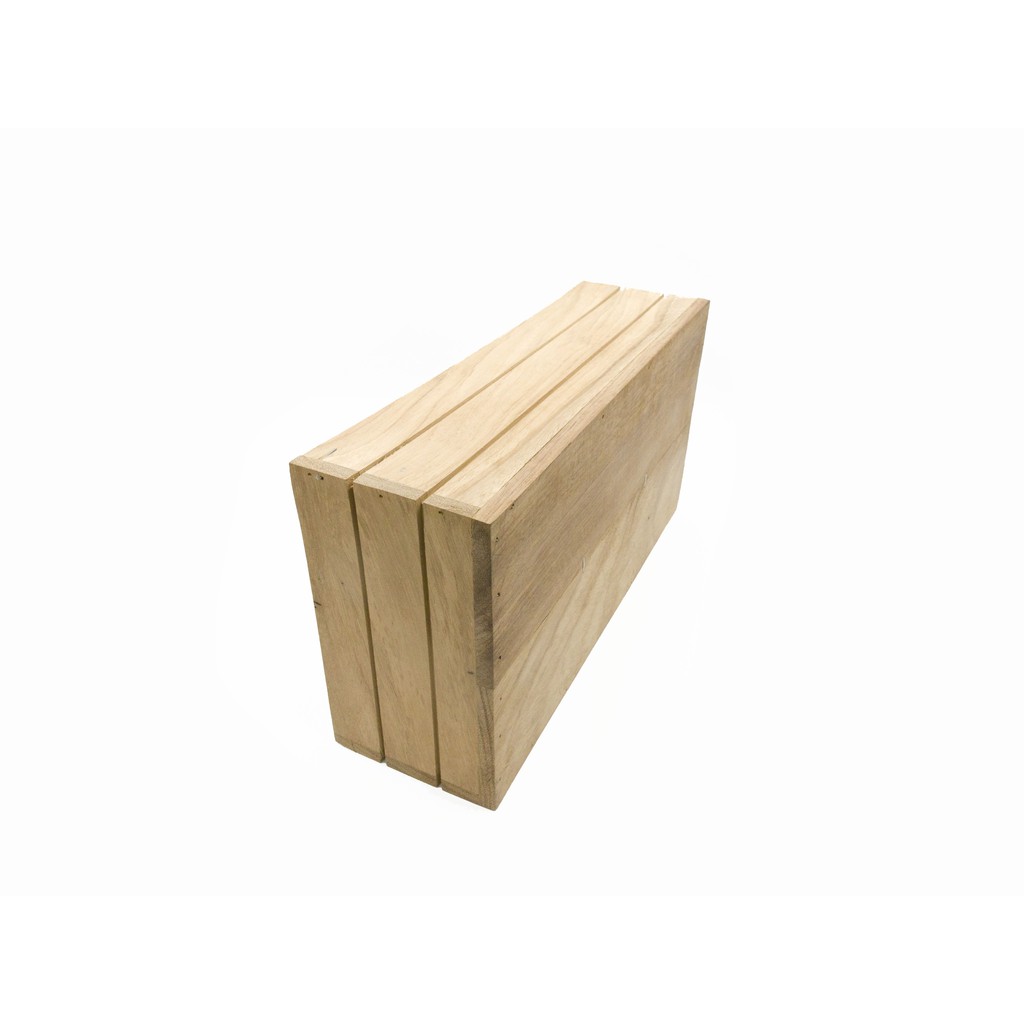 COMBO 5 chậu gỗ tự nhiên chuyên dùng cho trang trí và trồng cây
