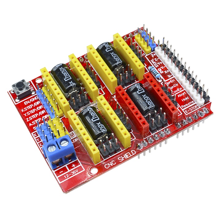 Mạch Arduino CNC Shield V3 - Máy In 3D Sử Dụng Module Driver A4988