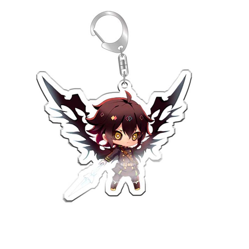 Ygt Móc Khóa Hình Nhân Vật Mikaela Hyakuya Yuichiro Hyakuya Hai Mặt Bằng Acrylic