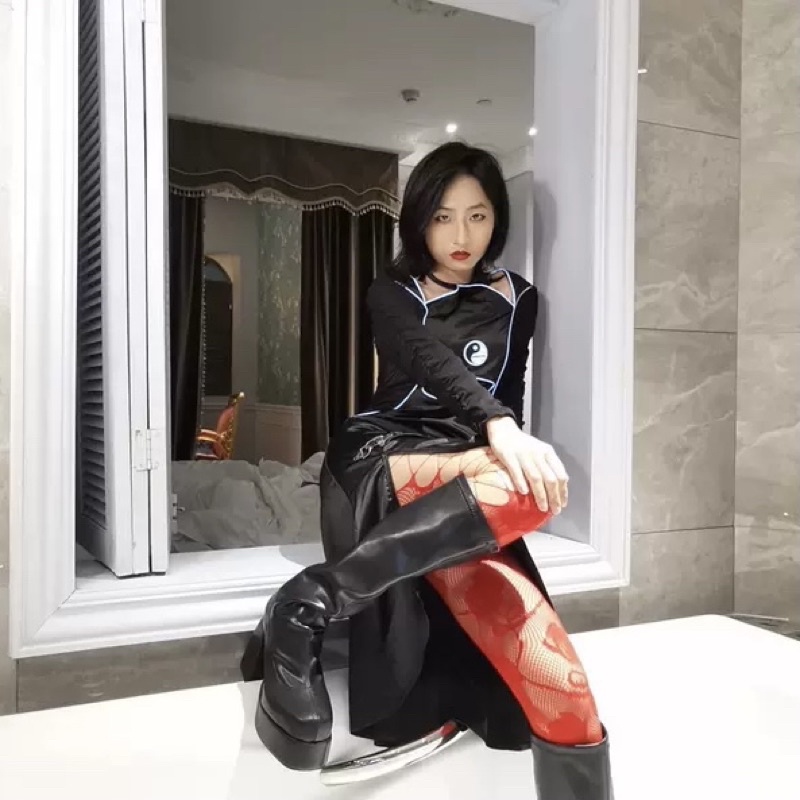 (HÀNG ORDER) BỐT ĐÙI B195 ĐẾ CAO 9CM | BigBuy360 - bigbuy360.vn