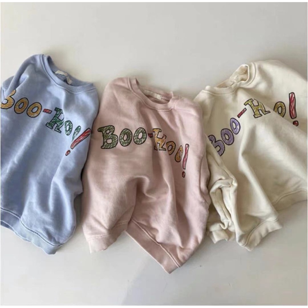 Bộ đồ nỉ họa tiết xinh xắn cho bé trai và gái