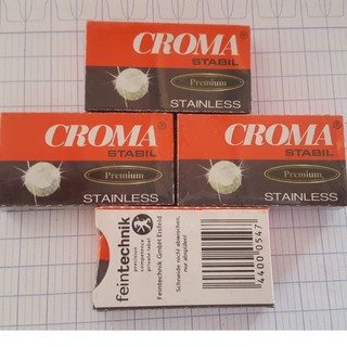 10 LƯỠI DAO LAM CROMA -1 HỘP