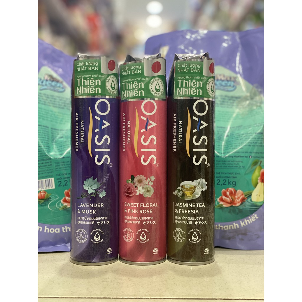 Xịt phòng Oasis 320ml