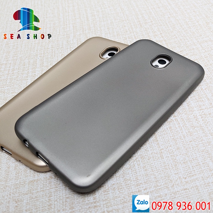 [TẶNG KÍNH CƯỜNG LỰC] Ốp lưng Samsung Galaxy J7 Pro 2017 - J730 nhựa dẻo màu sắc