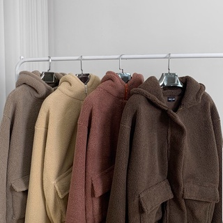 Áo khoác oversize fur coat, áo khoác trần bông unisex odin clothing