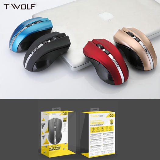 Chuột không dây Q5 cao cấp,chuột máy tính laptop chơi game thiết kế nhỏ gọn độ nhạy cao chất từng centimet