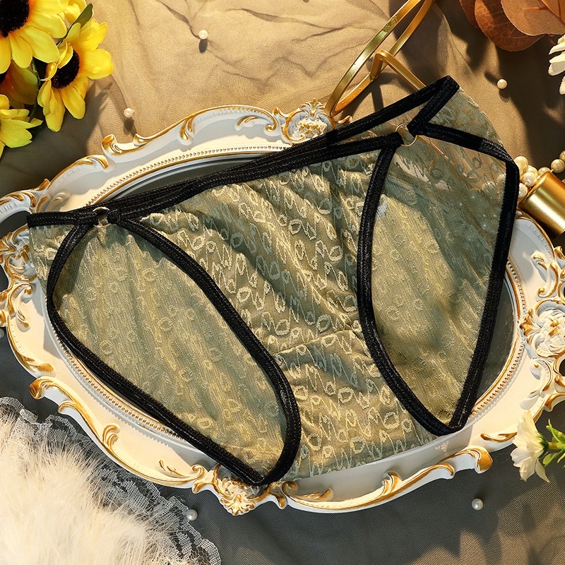 Quần Lót Ren Lưới Lạnh Cạp Đính Vòng Cao Cấp 2279