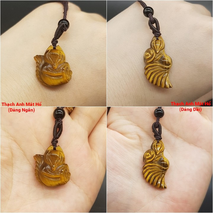 Mặt dây chuyền vòng cổ Hồ ly Phong thủy kích hoạt tình duyên, may mắn, bình an phù hợp Nam Nữ (kèm dây) | BigBuy360 - bigbuy360.vn