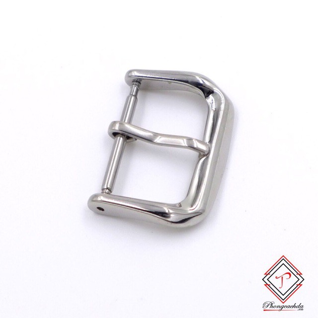 Khoá dây da đồng hồ inox không rỉ đủ size màu trắng đảm bảo chất lượng rẻ nhất thị trường