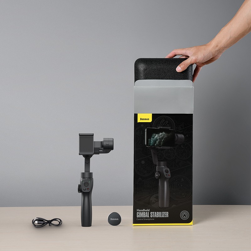 Gimbal cầm tay chống rung cho điện thoại hãng Baseus