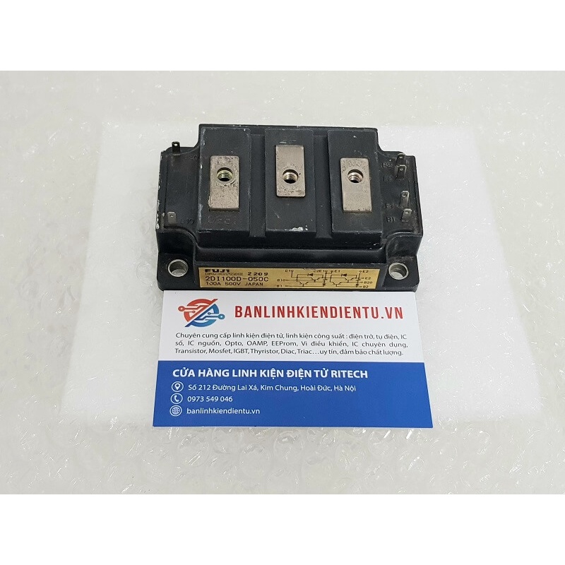 2DI100D-050C Module Transistor 600V/100A (Tháo máy)