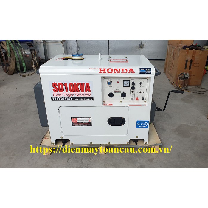 Máy phát điện chạy dầu Diesel Honda SD10Kva - Máy phát điện Honda  - Điện Máy Toàn Cầu