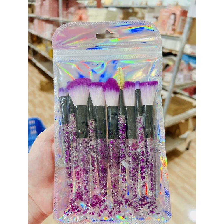 Bộ cọ 10 cây nhũ lấp lánh