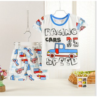 Bộ hè cotton cho bé hình chuột micky