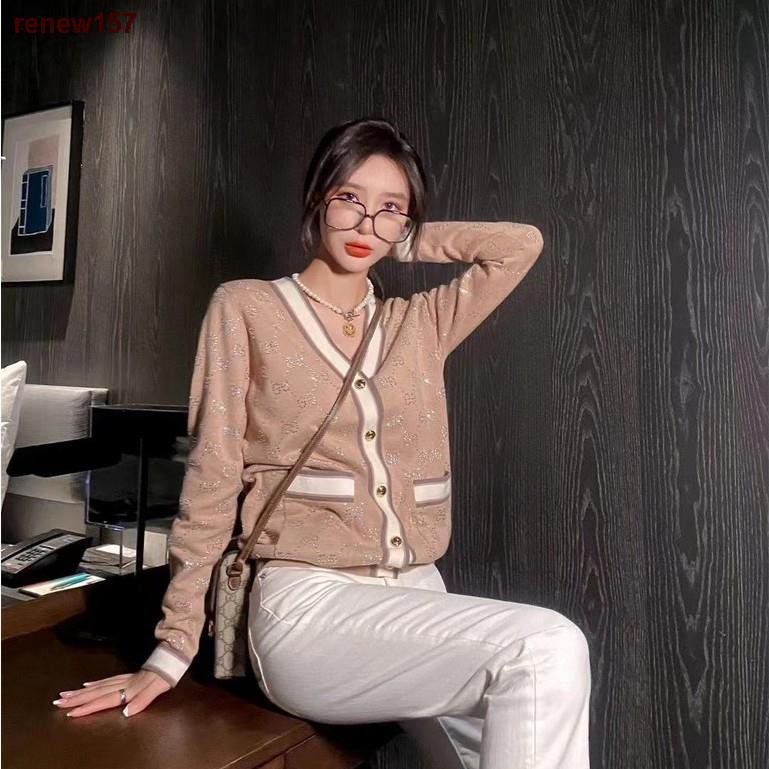 ❣renew157Áo Khoác Cardigan Nữ Gucci, Áo Khoác Len Quảng Châu Hàng Cao Cấp Loại 1 Siêu Hot Siêu Xinh