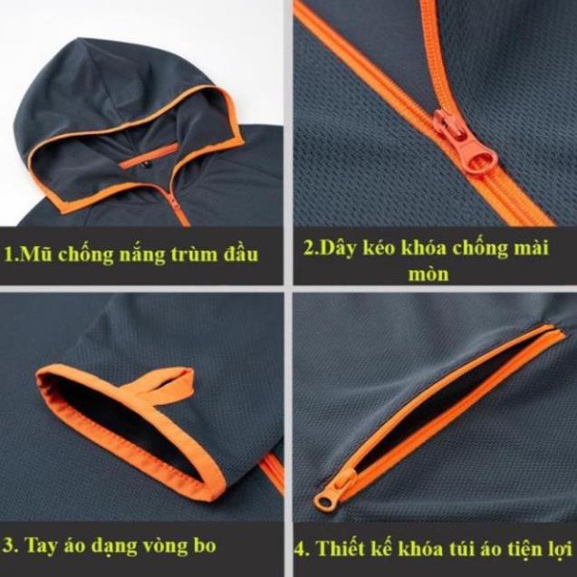 Áo Chống Nắng Nam Áo Chống Nắng Toàn Thân Chống Tia UV  NCDS5 chuyencacloailuoichim