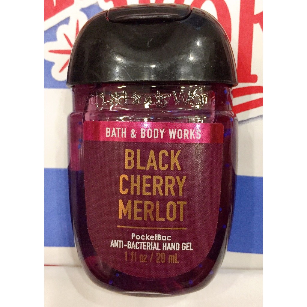 Nước Rửa Tay Khô Bath And Body Works Black Cherry Merlot 29ml