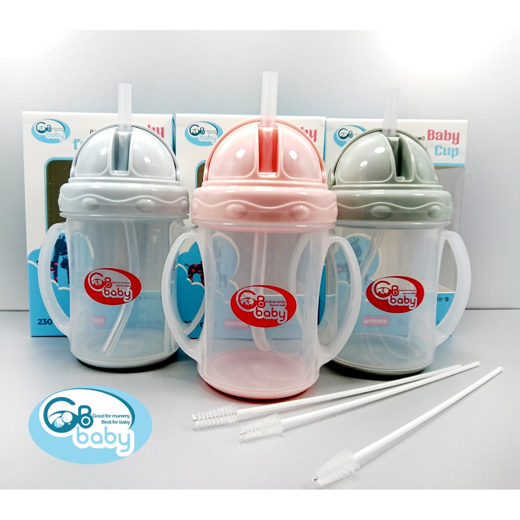 Bình nước bật gấu GB-Baby 240ml Chính Hãng cho Bé