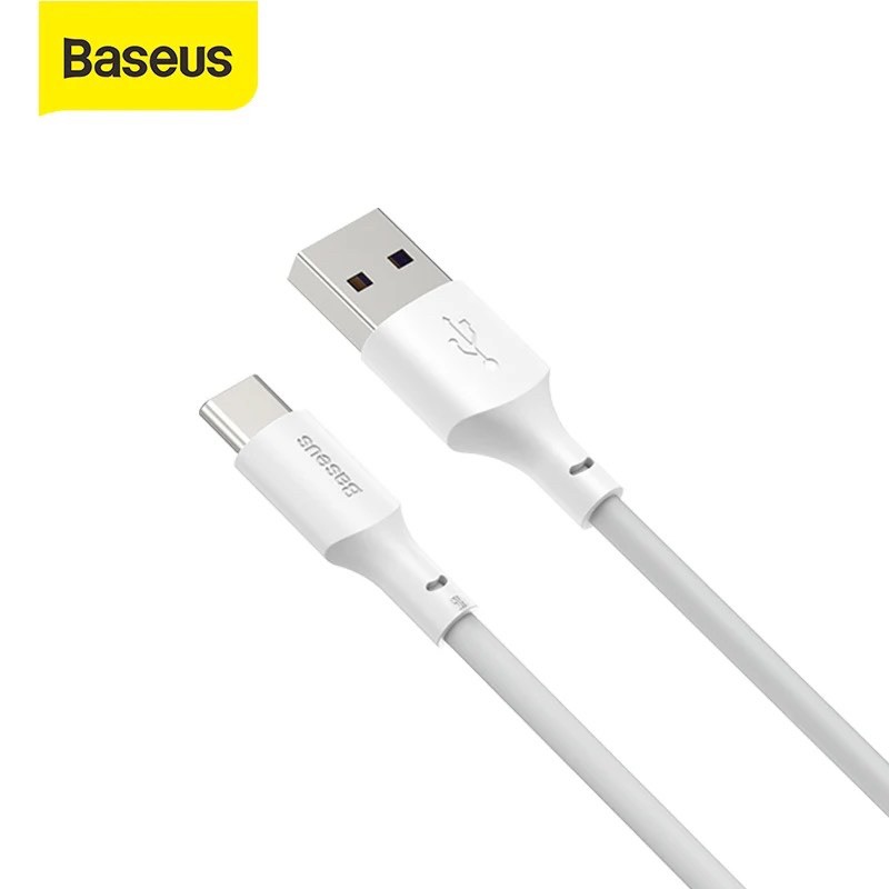 ✅COMBO 2 SET CÁP SẠC NHANH 1.5M USB -TYPEC BASEUS 40W 5A FAST CHARGE SIMPLE WISDOM DATA CABLE KIT- Hàng chính hãng