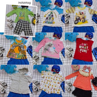 Set bộ áo quần cho bé trai gái nhiều mẫu size 100 - 110