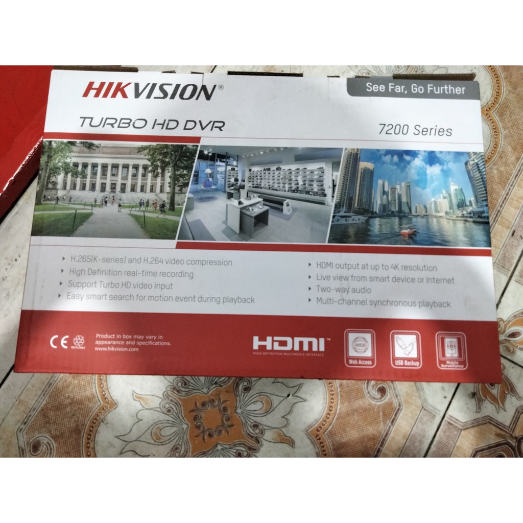 Đầu ghi 8 kênh Hikvision DS-7208HUHI-K1/E H265