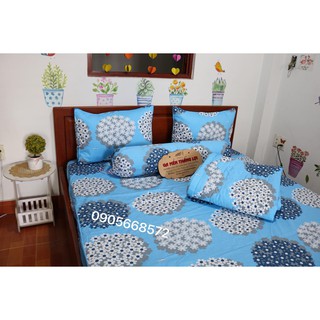 Bộ  ga gối cotton 100% 4 món không kèm chăn