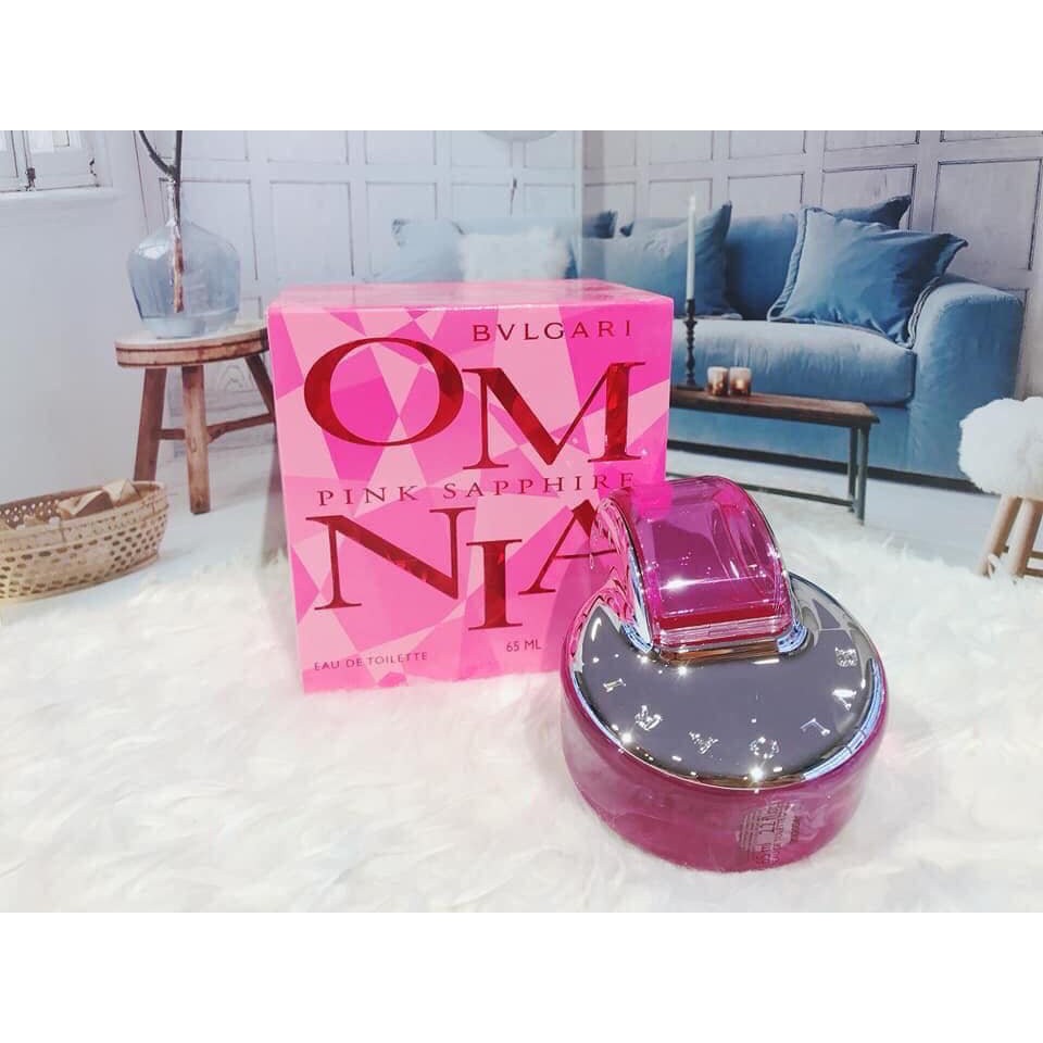 Nước hoa Bvlgari Omnia Pink Sapphire EDT 65 ml