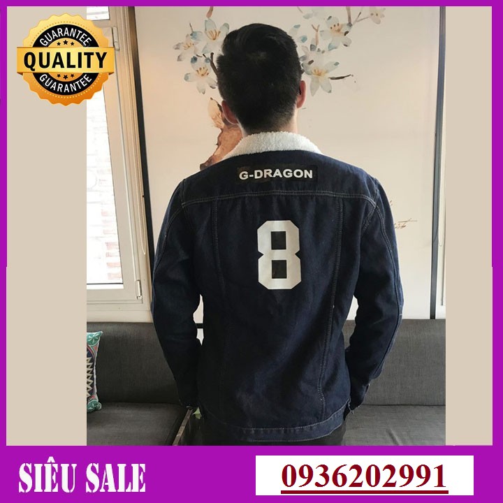 Áo khoác bò thời trang Hàn Quốc - áo khoác nam Jean