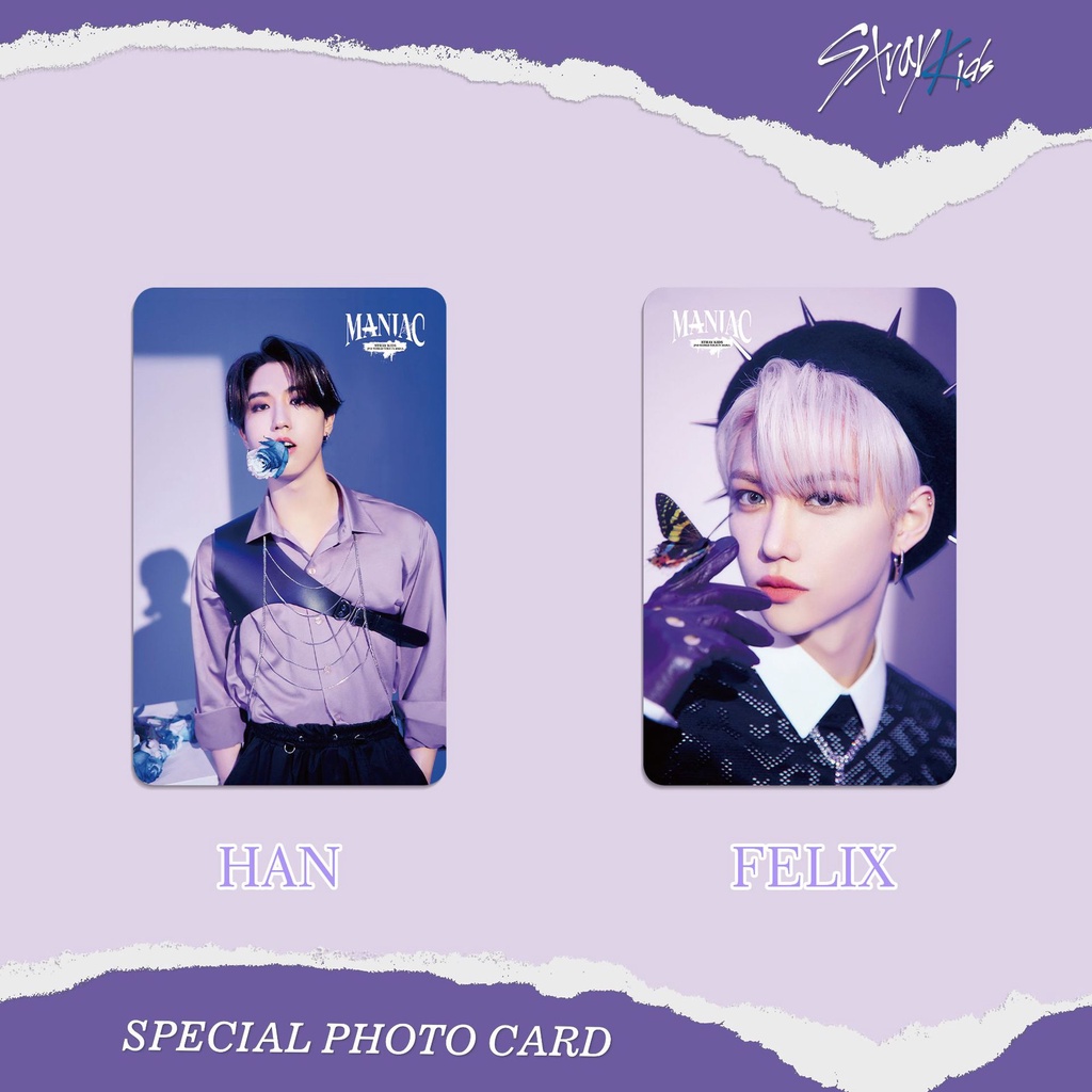 StrayKids Album MANIAC Concept Photo Stray Kids Official Card