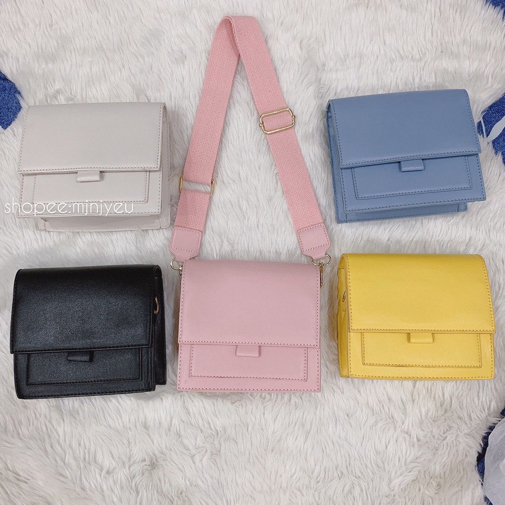 [ĐỰNG ĐƯỢC 7PLUS] Túi Mid Bags Dáng Vuông Dây Bảng To Siêu Hot 2019 | BigBuy360 - bigbuy360.vn