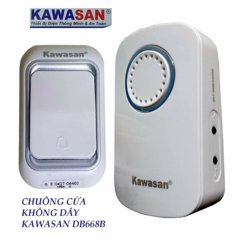 Chuông cửa không dây cao cấp db668b hãng kawasan