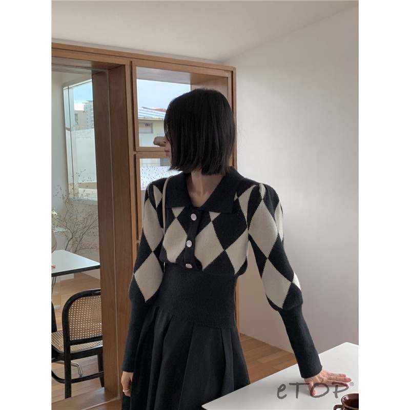 Áo Khoác cardigan Dệt Kim Dáng Ngắn Thời Trang Cho Nữ