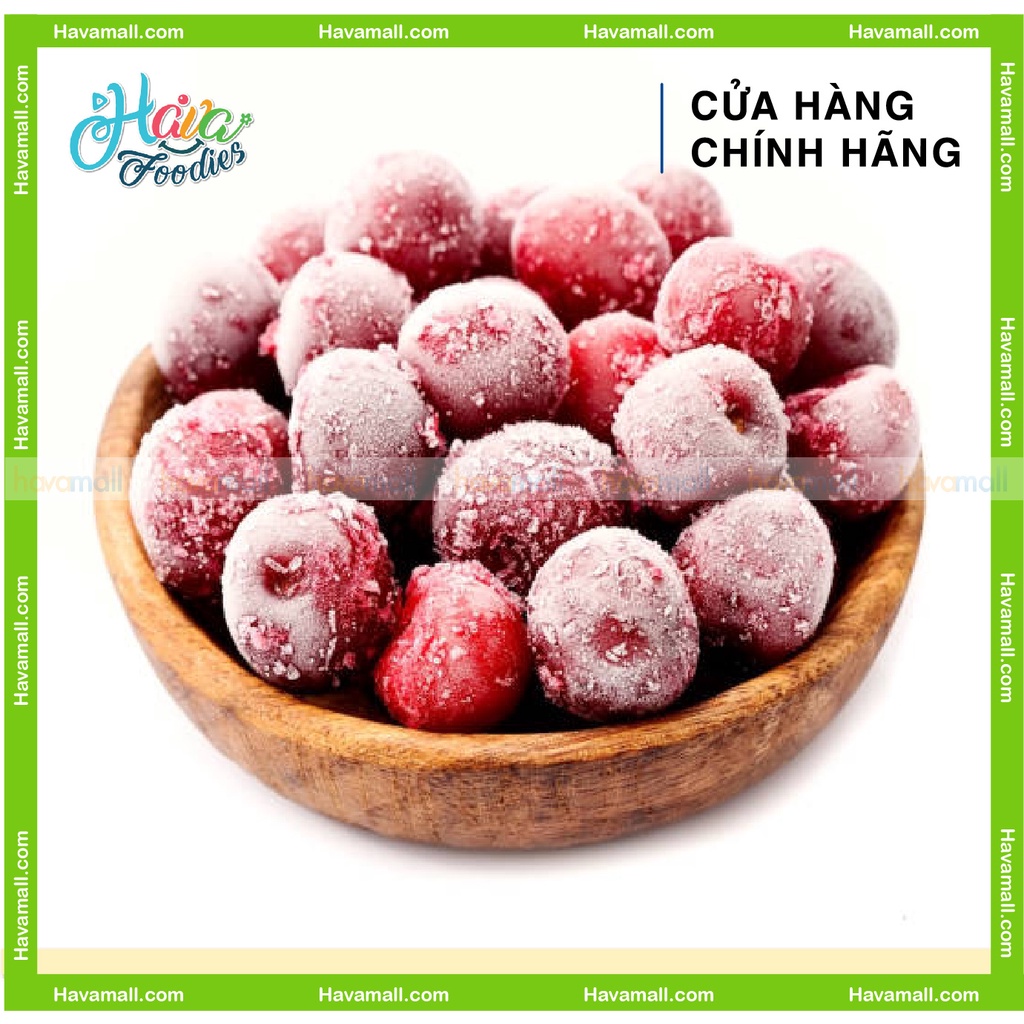 Trái Anh Đào Cherry Đông Lạnh ANDROS 550gr - Tặng Kem Phô Mai Hủ 28gr