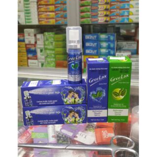 Greelux- xịt thơm miệng thảo dược