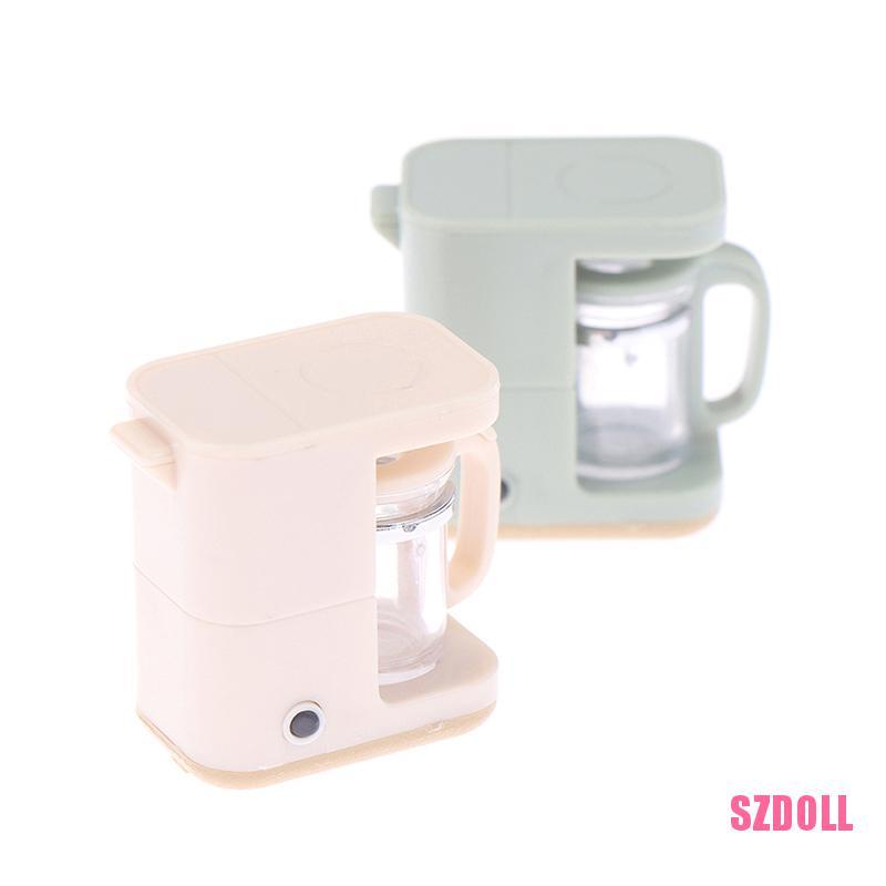 Mô Hình Bình Pha Cà Phê Tỉ Lệ 1:12 Trang Trí Nhà Búp Bê