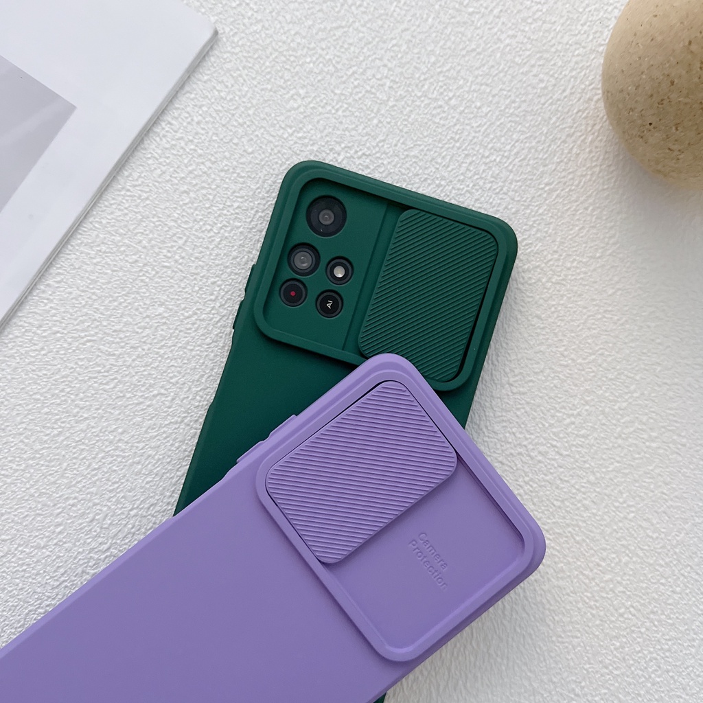 Ôp Điện Thoại Silicon Dẻo Kèm Tấm Trượt Bảo Vệ camera Cho samsung galaxy a54 5g 2023 a54 a24 a14 5g 6.4inch Ốp