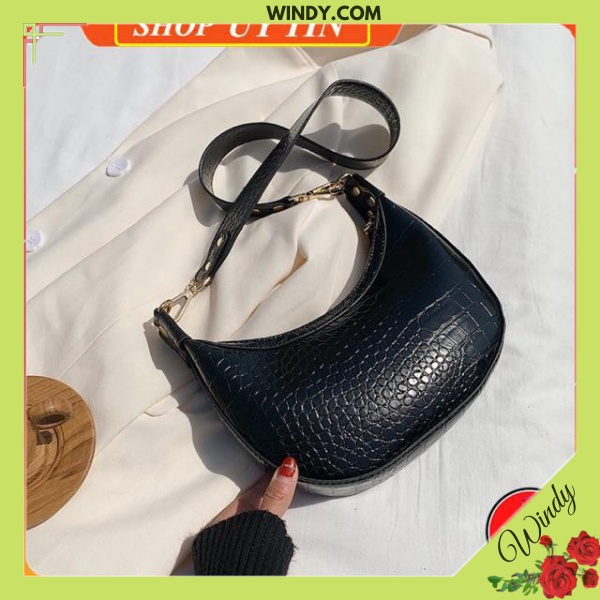 Túi kẹp nách nữ đeo chéo phong cách hàn quốc 2021- WINDY 668