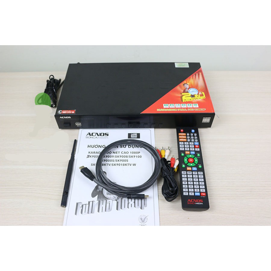 Đầu karaoke độ nét cao Acnos SK9018Plus Ổ Cứng 3T