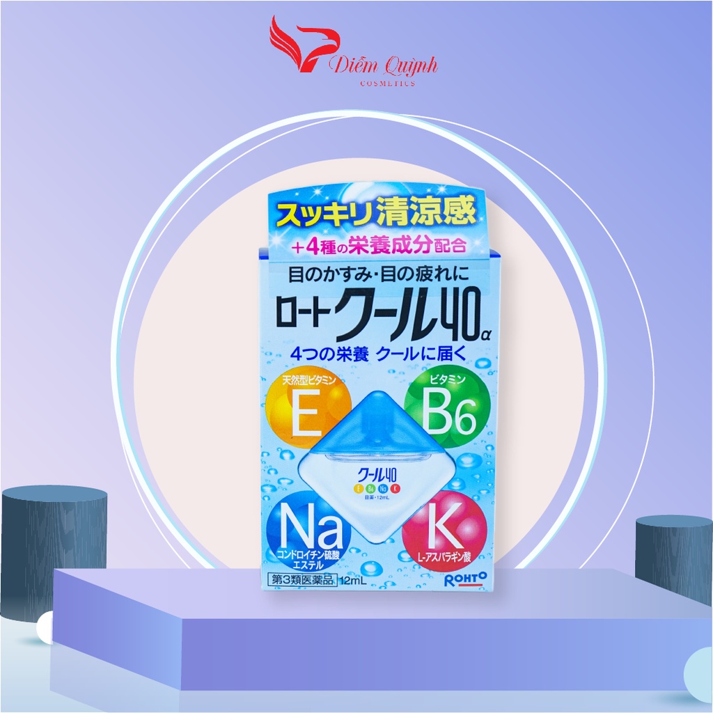Nước Nhỏ Mắt Rohto Vita 40 Nhật Bản 12ml