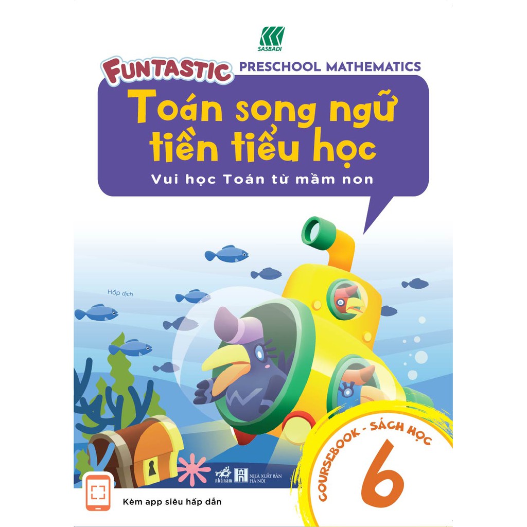 Sách - Toán Song Ngữ Tiền Tiểu Học - Sách học 6