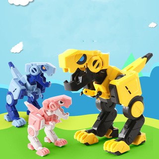 Transformers mô hình rô bốt mini biến hình khủng long cho bé