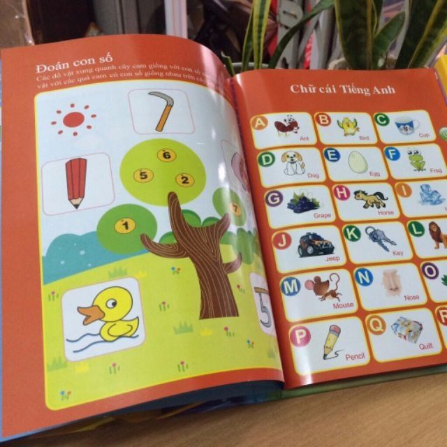 Sách nói điện tử song ngữ Anh Việt cho bé yêu