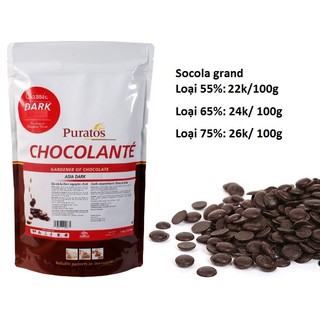 Socola grand hạt nút valentine 55%