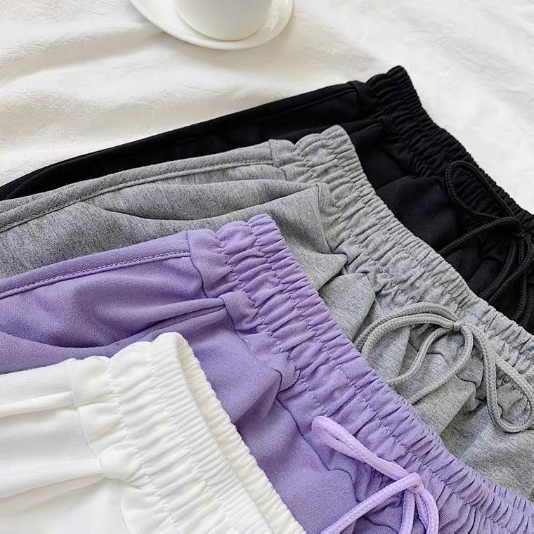 Quần đùi nữ dáng thể thao KOALA, quần short nữ cạp chun dáng rộng phong cách thể thao - DUI05 | BigBuy360 - bigbuy360.vn