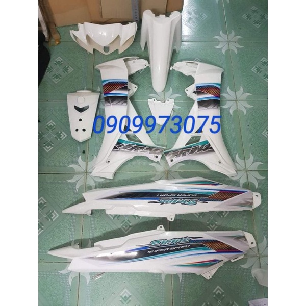 Full dàn áo si trắng sơn 2k tặng tem và ốc