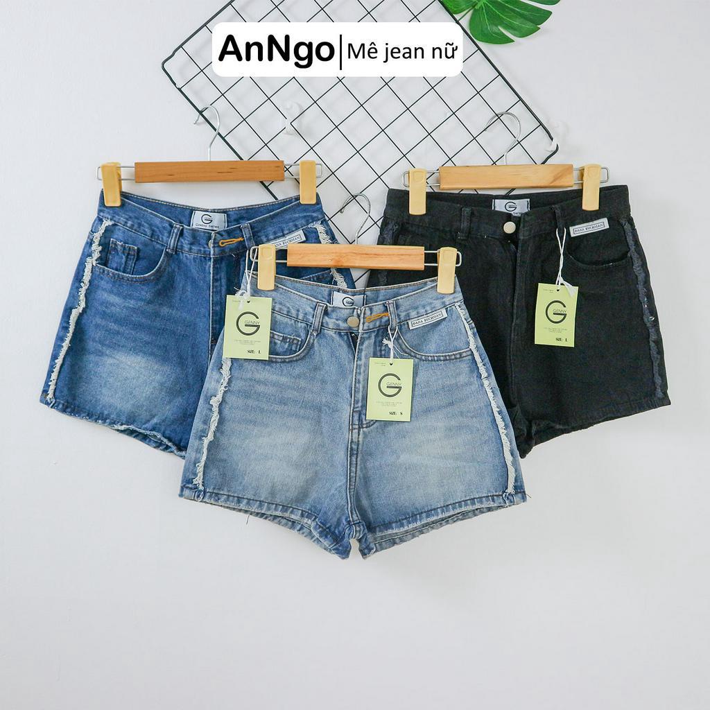 Quần short jean nữ rách thời trang phù hợp giới trẻ ANNGO - AT290