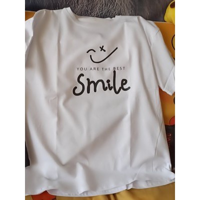 Áo Thun tay lỡ You Are The Best Smile, Áo Phông Unisex Nam nữ